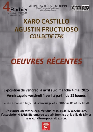 Affiche Collectif TPK-Castillo-Fructuoso