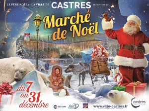 Affiche Castres - Marché de Noël