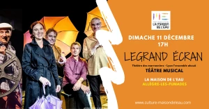 Affiche Legrand écran - La Maison de l'eau 