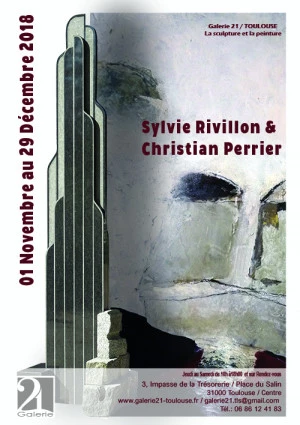 Affiche Exposition Rivillon/Perrier