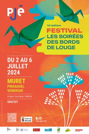 Affiche Festival Les Soirées des bords de Louge