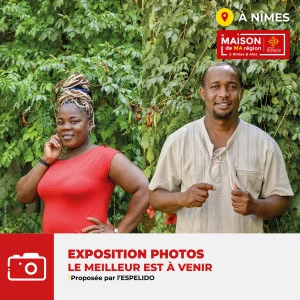 Affiche Exposition "Le meilleur est à venir" de Philippe IBARS, proposée par l'Espelido