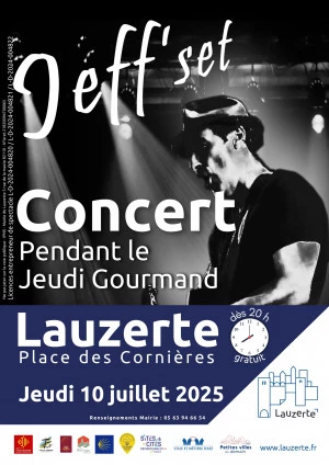 Affiche Concert Jeff'Set