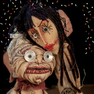 Affiche Coeur Cousu - Compagnie de fil et d'os