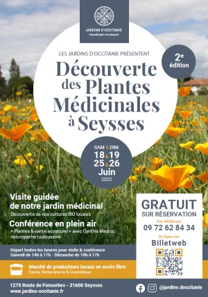 Affiche Visite des plantes médicinales locales