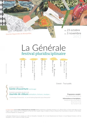Affiche La Générale - festival pluridisciplinaire