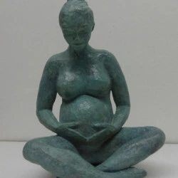 maternitée - 2015 - Bronze 12/10/16,5 cm 1,280 kg