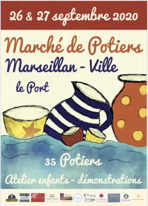 Affiche Marché de Potiers