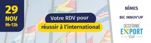 Affiche Occitanie Export Tour - CCI Gard