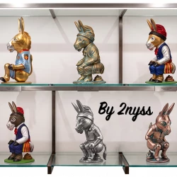  CALIFOURCHON " El Caganer " By 2nyss 2026 - Modèles 3D imprimés en PLA (FDM). Différents décors ( Dorure à la feuille ou décorer à la main) P.U Collection - #2nyss @2nyss 