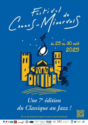 Affiche Festival de Caunes Minervois 