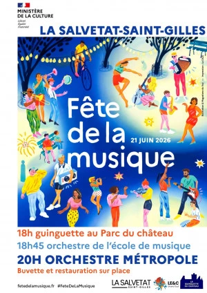 Affiche Fête de la musique à la Salvetat