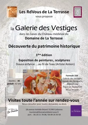 Affiche Découverte de la "Galerie des Vestiges"