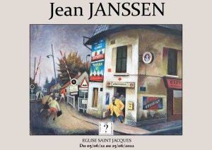 Affiche Exposition Jean JANSSEN
