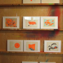 dessins - techniques mixtes sur papier, dimensions variables, 2021 - Gaëlle Dubois 