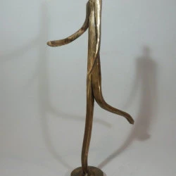 L'HOMME QUI COURT DE JEAN RIBERA - BRONZE