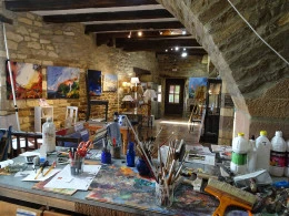 Intérieur atelier - Bernard Sudre
