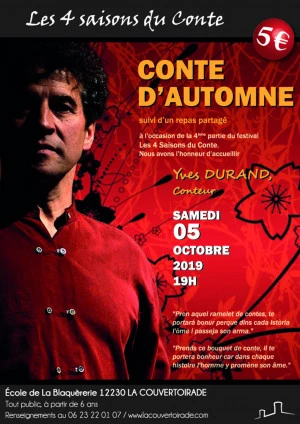 Affiche Les 4 Saisons du Conte -Conte d'automne