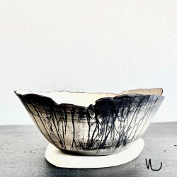 Coupelle petite série " La canopeé" - Terre cuite émaillée