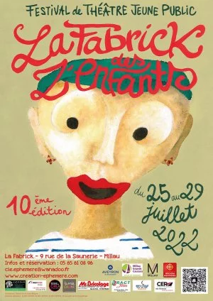 Affiche Festival La Fabrick des Z'Enfants - 10ème édition