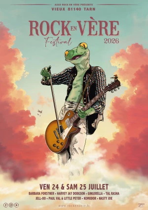 Affiche Festival Rock en Vère 2026