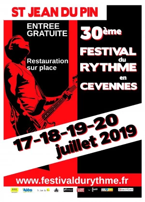 Affiche Festival du Rythme en Cévennes 