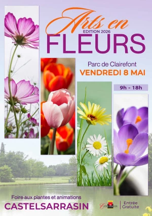 Affiche ARTS EN FLEURS