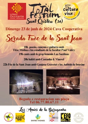 Affiche Soirée Feu de la Saint-Jean