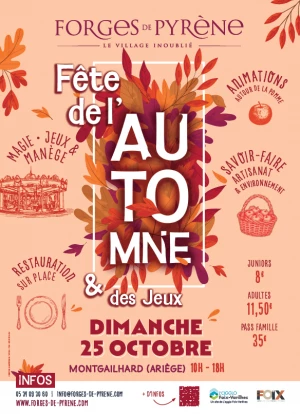Affiche Fête de l'Automne & des Jeux