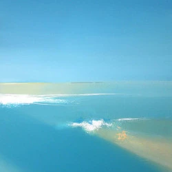 Rivage, diptyque N°60 GF - Acrylique sur toiles -50/60 cm 2023