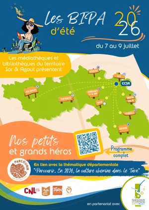 Affiche Bibliothèques en Plein Air