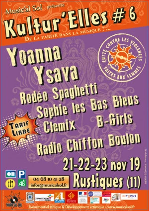 Affiche Les Kultur'Elles #6