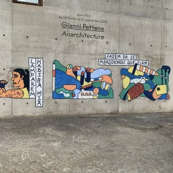 Fasèm da se - Collage. Acrylique sur Kraft (Sète, 2024) - J-C Codèrc 