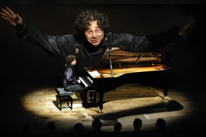 Affiche Le pianiste aux 50 doigts/ Pascal Amoyel