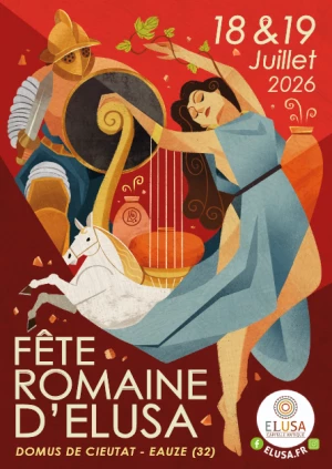 Affiche Fête Romaine d'Elusa