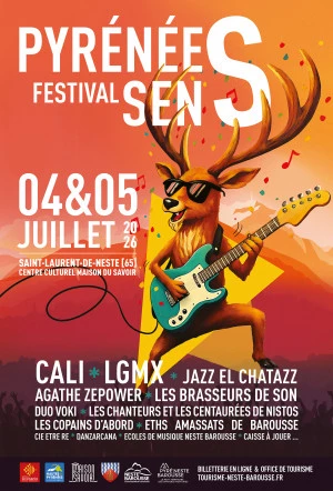 Affiche Pyrénées'Sens Festival