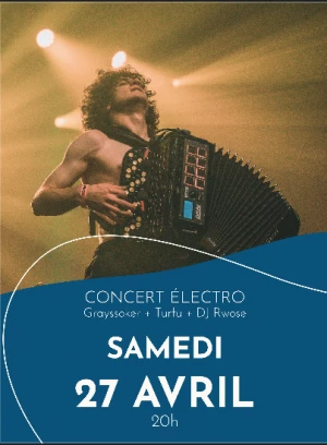 Affiche Concert : Grayssoker + Turfu