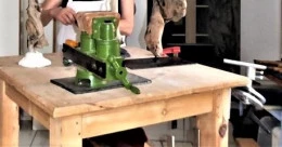 Poste de travail - <p>Mon établi et mes outils</p> - Muiel Laude
