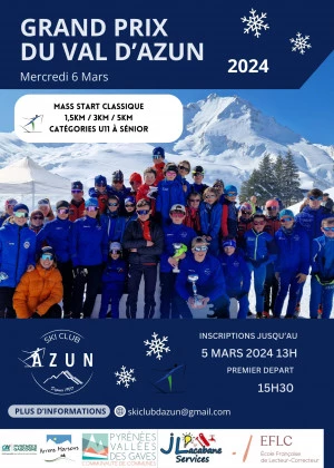 Affiche Grand prix du Val d'Azun