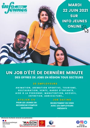 Affiche Un job d'été de dernière minute