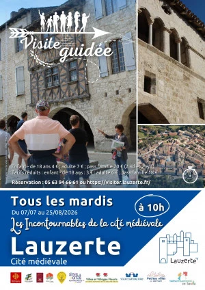 Affiche Visite guidée : les Incontournables de la cité médiévale