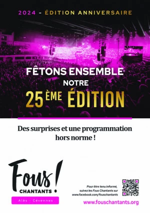 Affiche Les Fous Chantants d'Alès