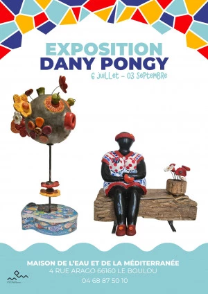 Affiche Exposition de Dany Pongy