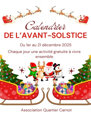Affiche Calendrier de L'Avant Soltice