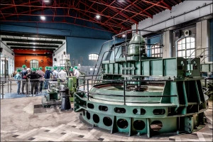 Affiche À la découverte du Patrimoine Industriel aux espaces EDF Bazacle