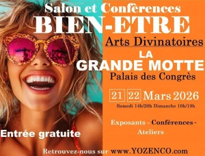 Affiche Salon du Bien-être "Yozenco"