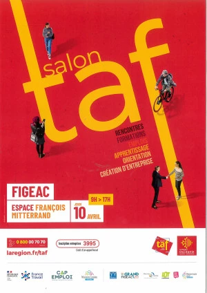 Affiche Salon TAF de Figeac