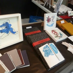 présentation de livres d'artistes - Anne-Marie Guerchet-Jeannin 