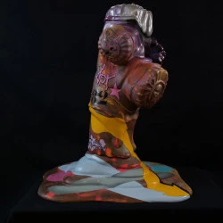 Fire 82 - Sculpture , Dim 70x60x50 - Photo Lori Thomas 