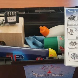 Affiche Serious Game "Enquête toxique"